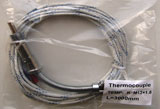 Термопара Тип К (0-400 С), Присоединение М12х1,5, длина кабеля 3 м.